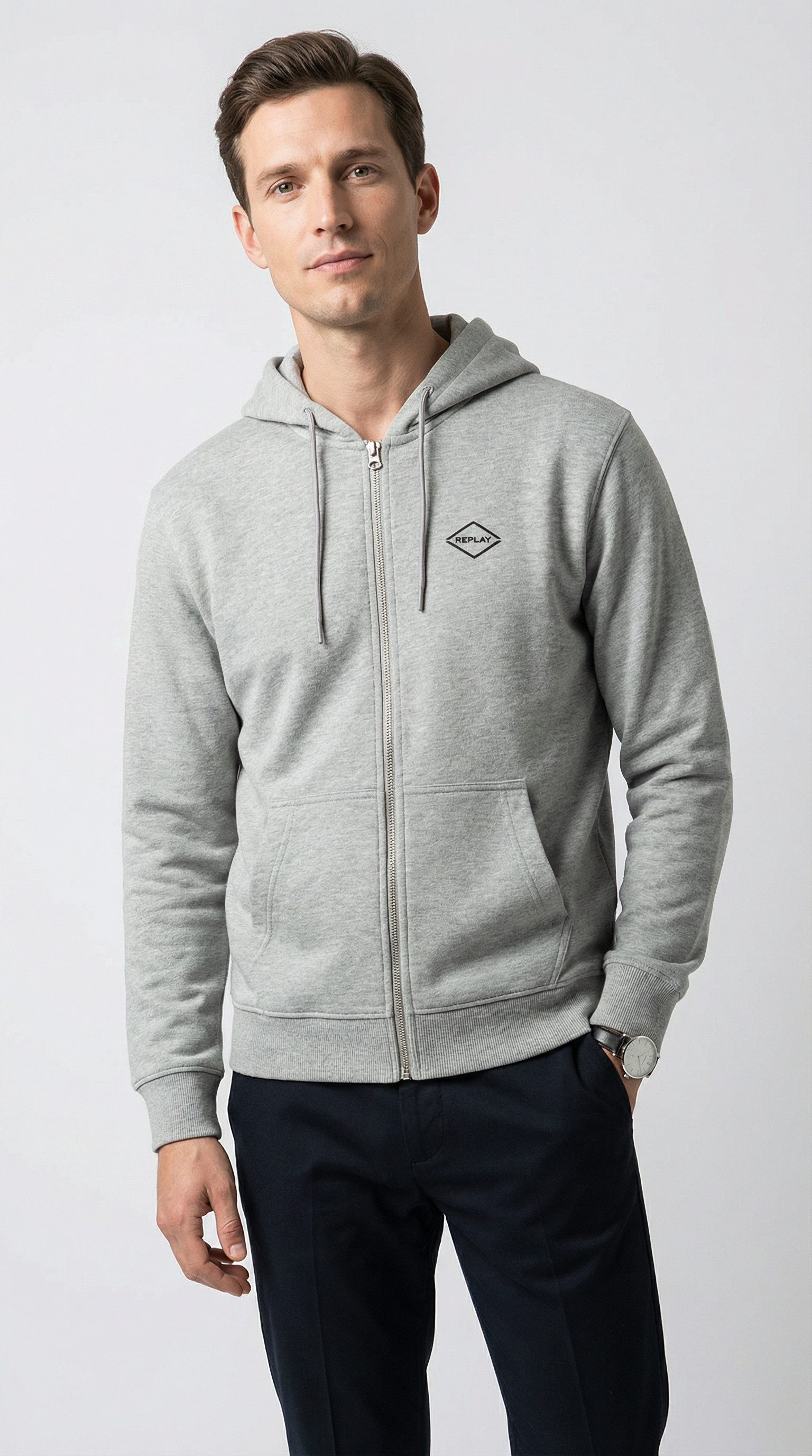 Kapuzensweatjacke