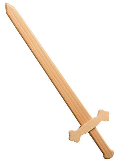 Sohni Wicke Kostüm Ritterschwert aus Holz, Robustes Holzschwert für tapfere Ritter