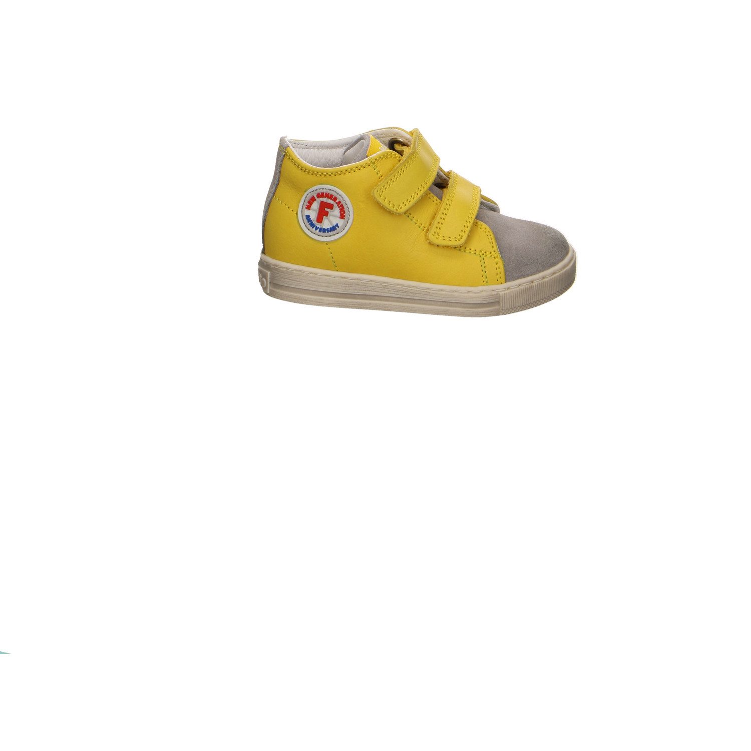 Naturino Naturino Leder Klettlauflern Jungen gelb Lauflernschuh