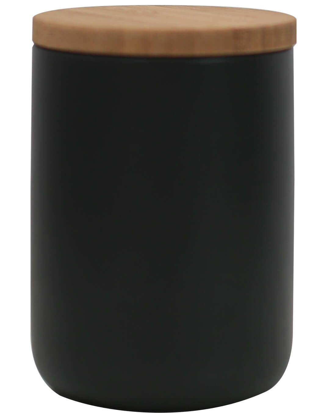 Holzdeckel Schwarze mit 800ml Sendez Porzellan #5 Vorratsdose Vorratsdose Dose Vorratsbehälter