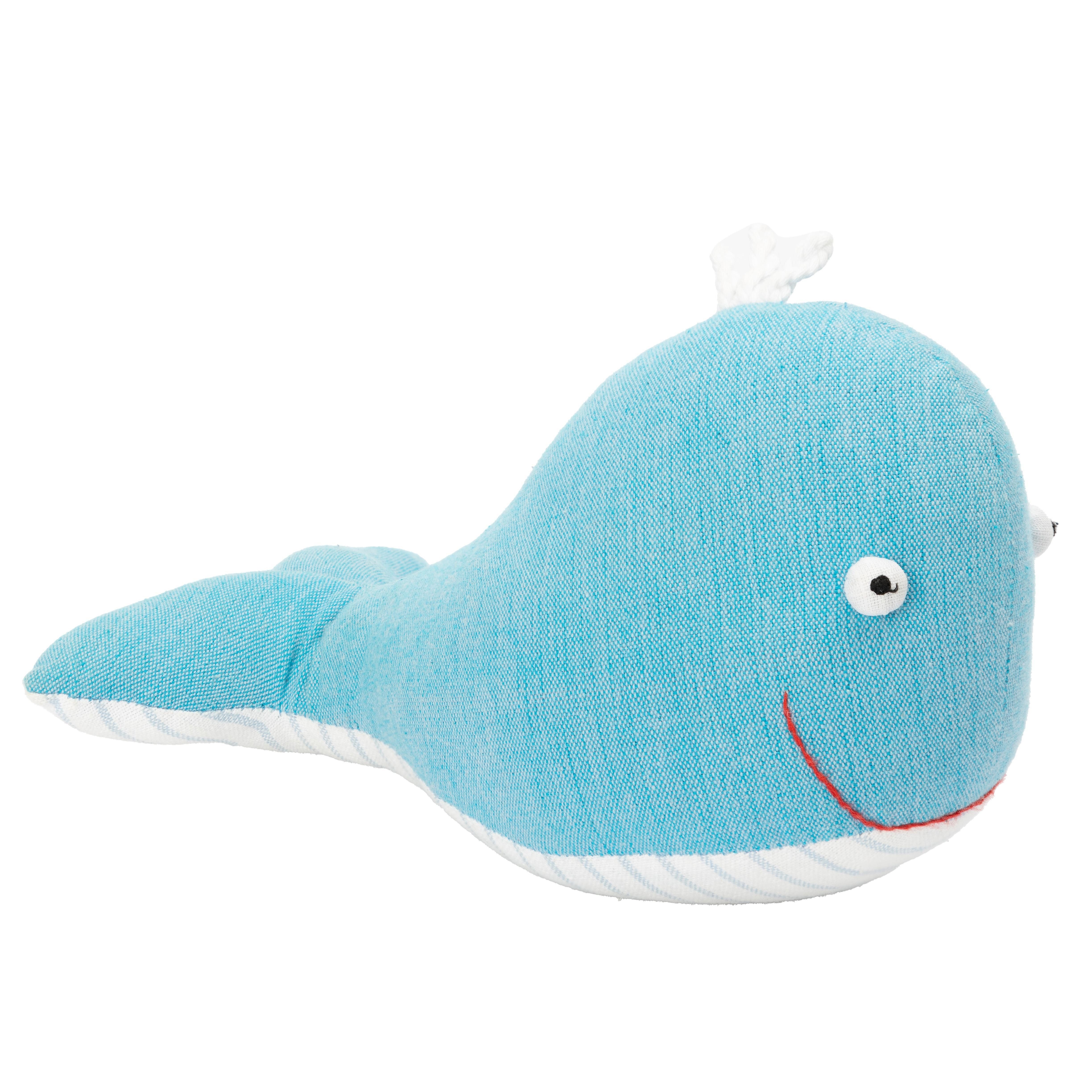 El Puente Plüschfigur Softtoy "Wal", Handmade, Fair Trade