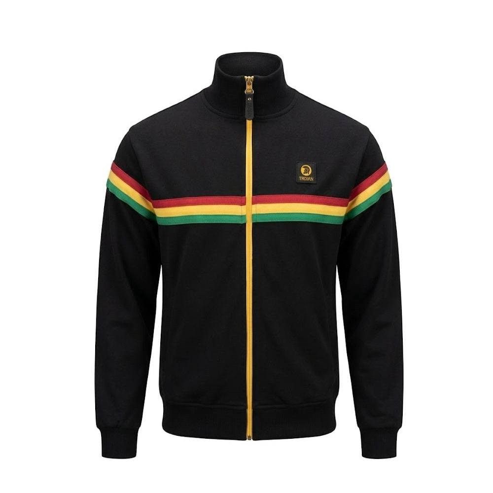 Trojan Sweatjacke TR/9102 (1-tlg) Genähte Kontraststreifen