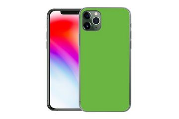 MuchoWow Handyhülle Grün - Farben - Natur, Handyhülle Apple iPhone 11 Pro Max, Smartphone-Bumper, Print, Handy
