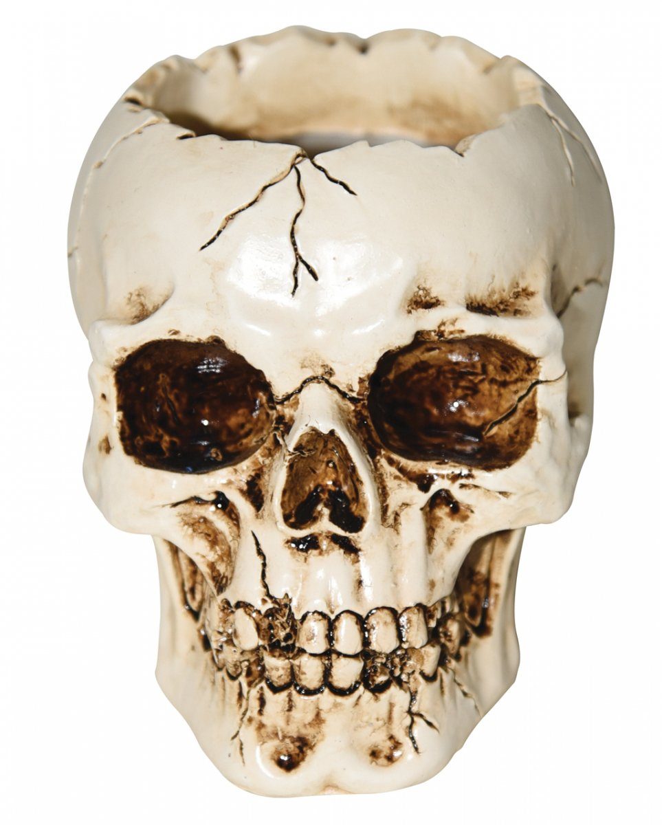 Horror-Shop Dekofigur Antike Kleine Totenkopf Vase günstig online kaufen