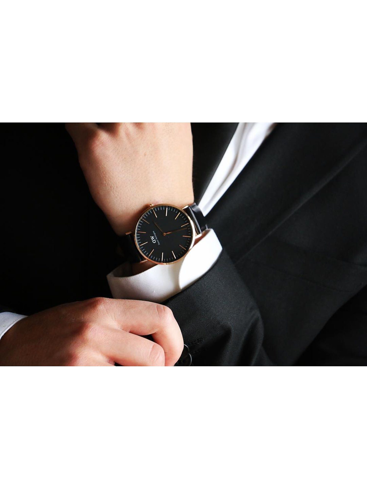 Daniel Wellington Quarzuhr Daniel Wellington Herren-Uhren Analog Quarz, Klassikuhr