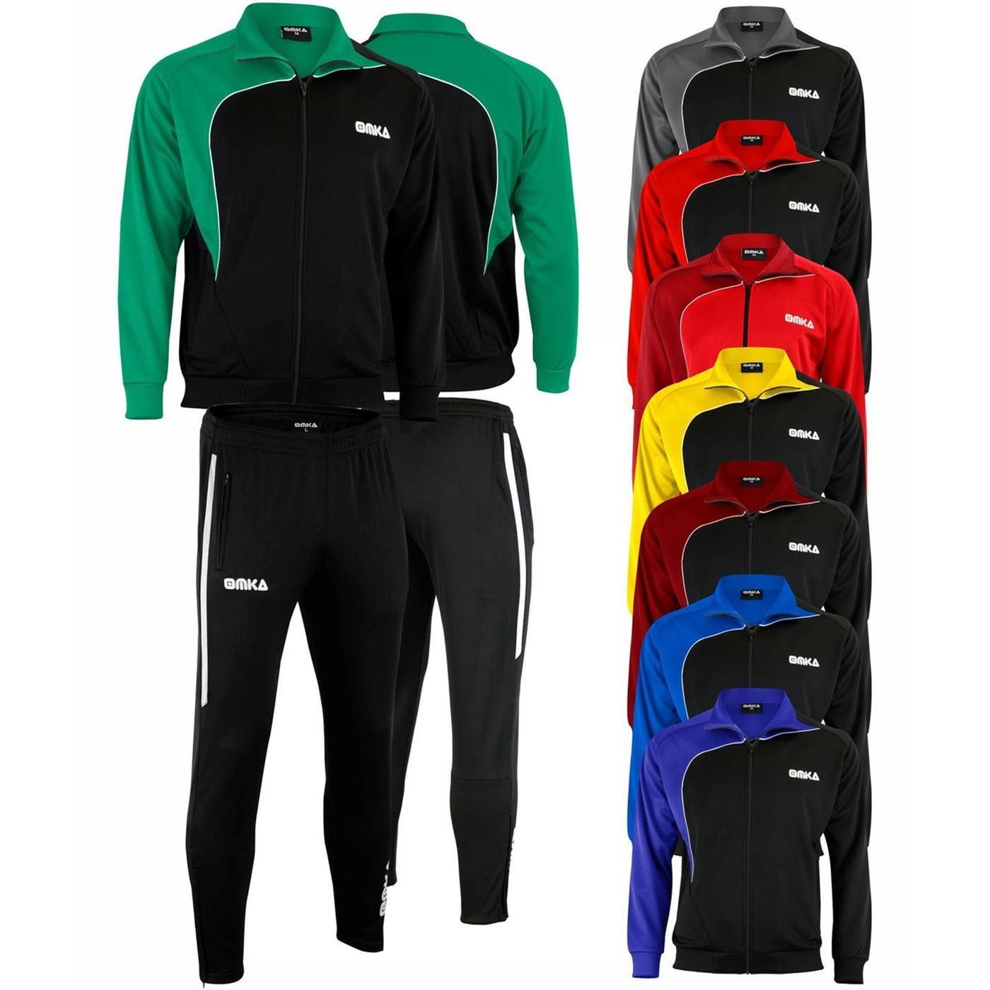 OMKA Jogginganzug OK201K, OMKA Trainingsanzug Sportanzug Jogginganzug Freiz günstig online kaufen
