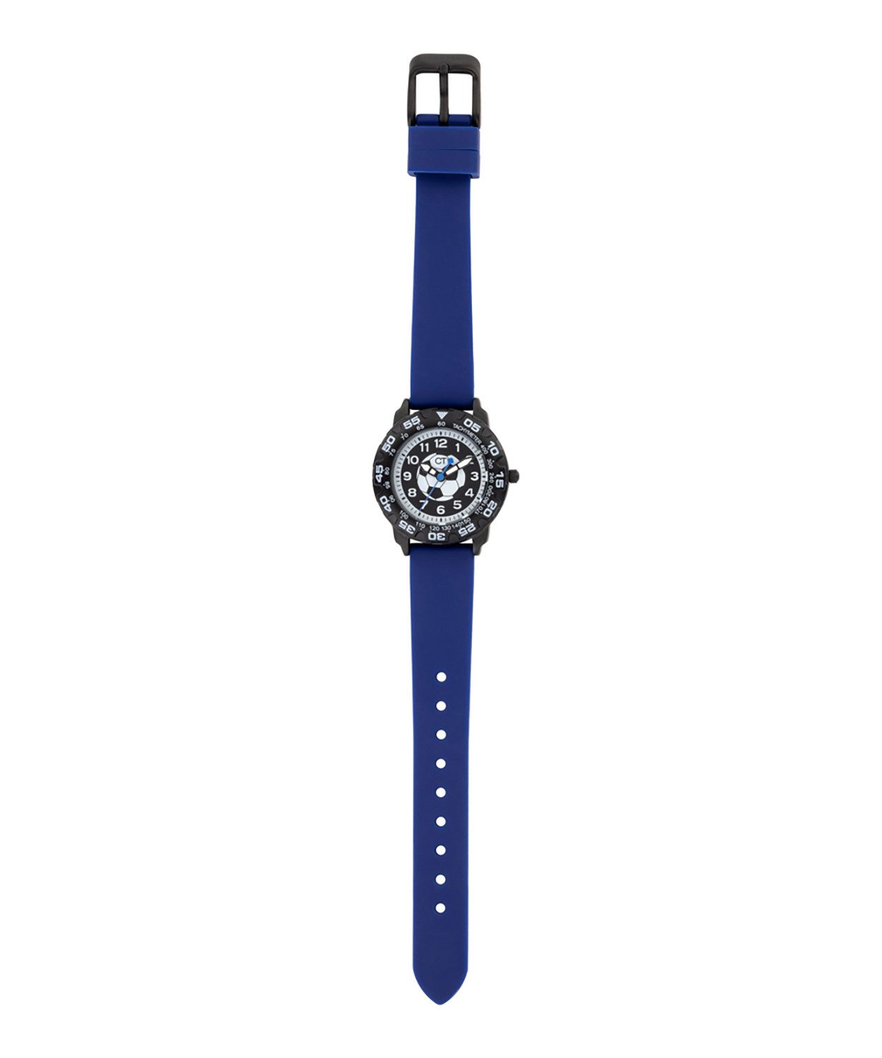 COOL TIME Quarzuhr The Cool Blue Soccer CT-0009-PQ, Armbanduhr, Silikonarmband, Kinderuhr, Junge, analog