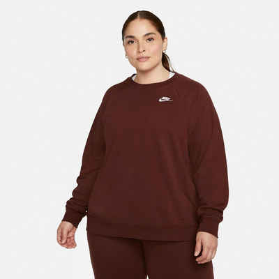 Nike Sportswear Sweatshirt »Essential Crew Fleece Plus Size«