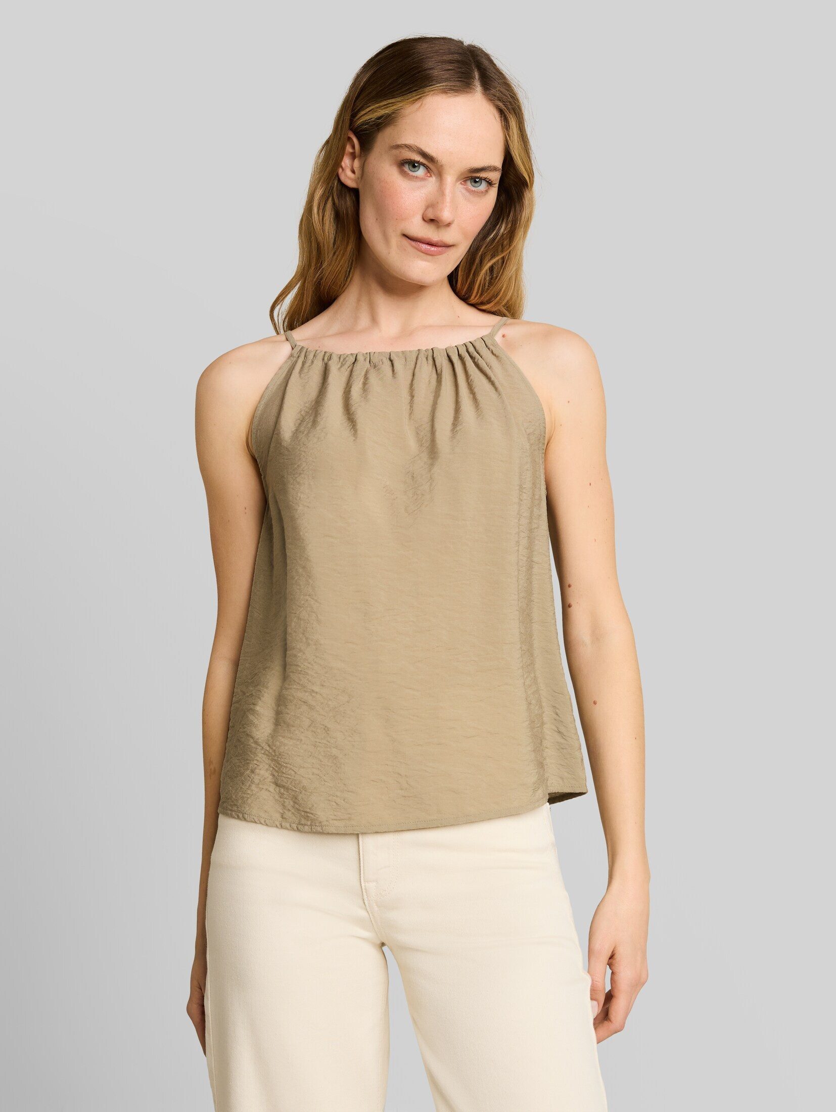 TOM TAILOR Blusentop Blusen & Shirts Blusentop mit Raffungen