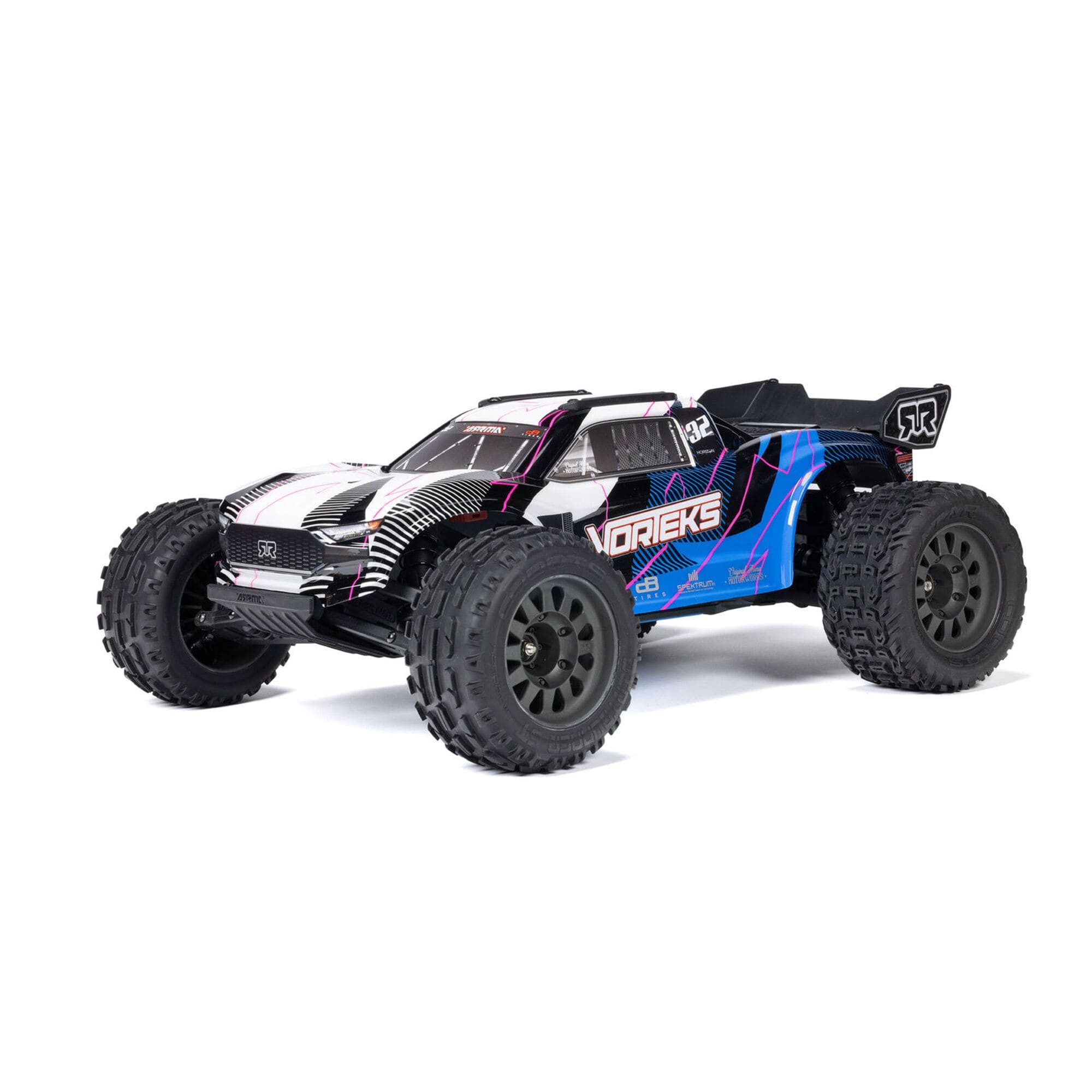 RC-Buggy Arrma VORTEKS MEGA 550 2WD Stadium Truck RTR, Blau - 1:10