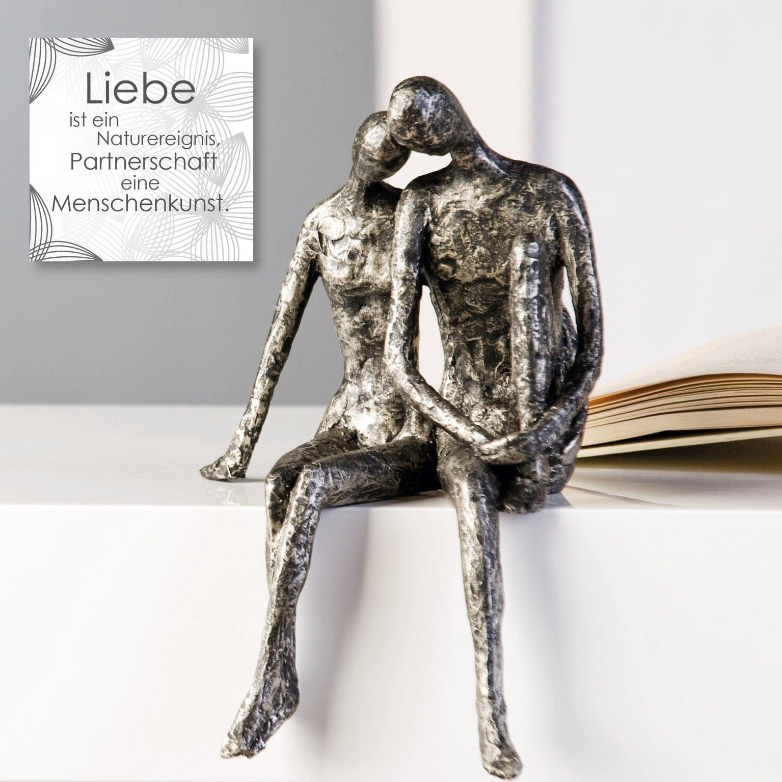 Dekofigur Skulptur Couple