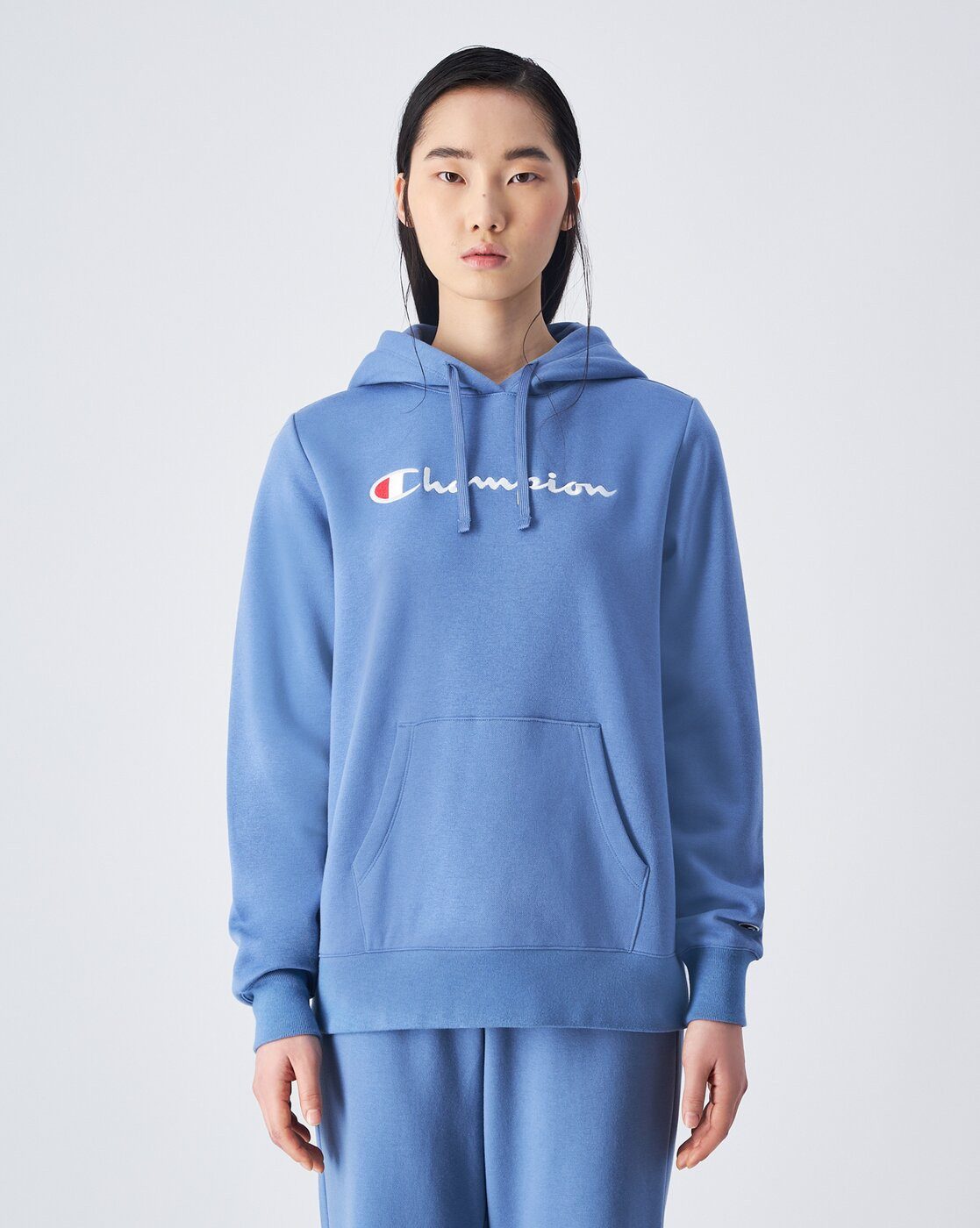 Champion Kapuzensweatshirt Damen Slim Fit Hoodie günstig online kaufen