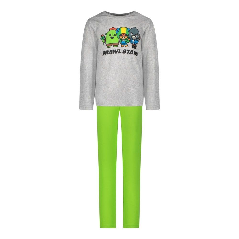 Fashion UK Pyjama Brawl Stars Pyjama Schlafanzug Jungen Lang