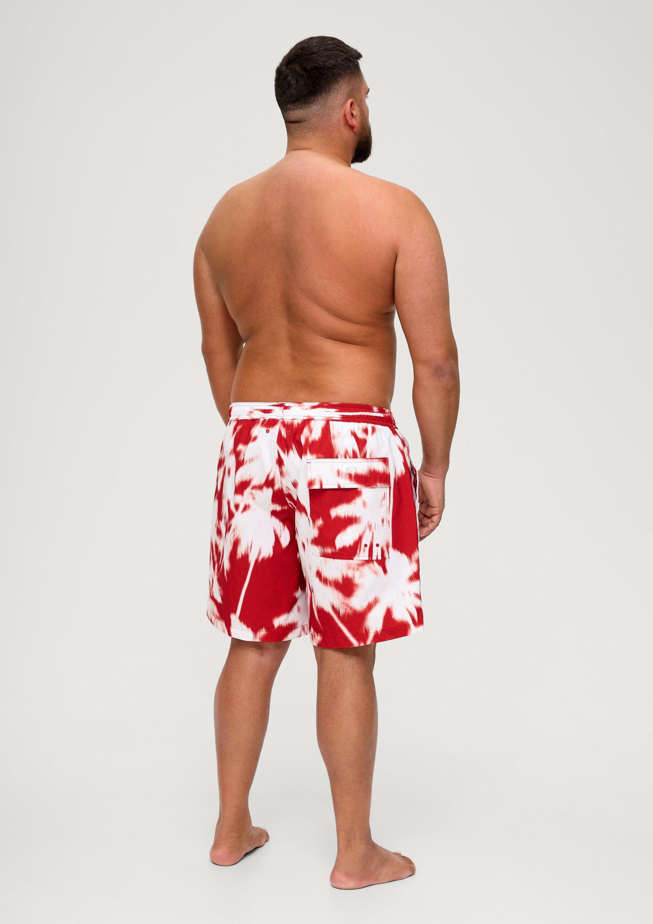 s.Oliver Badehose Badehose Badehose mit Crinkle-Struktur