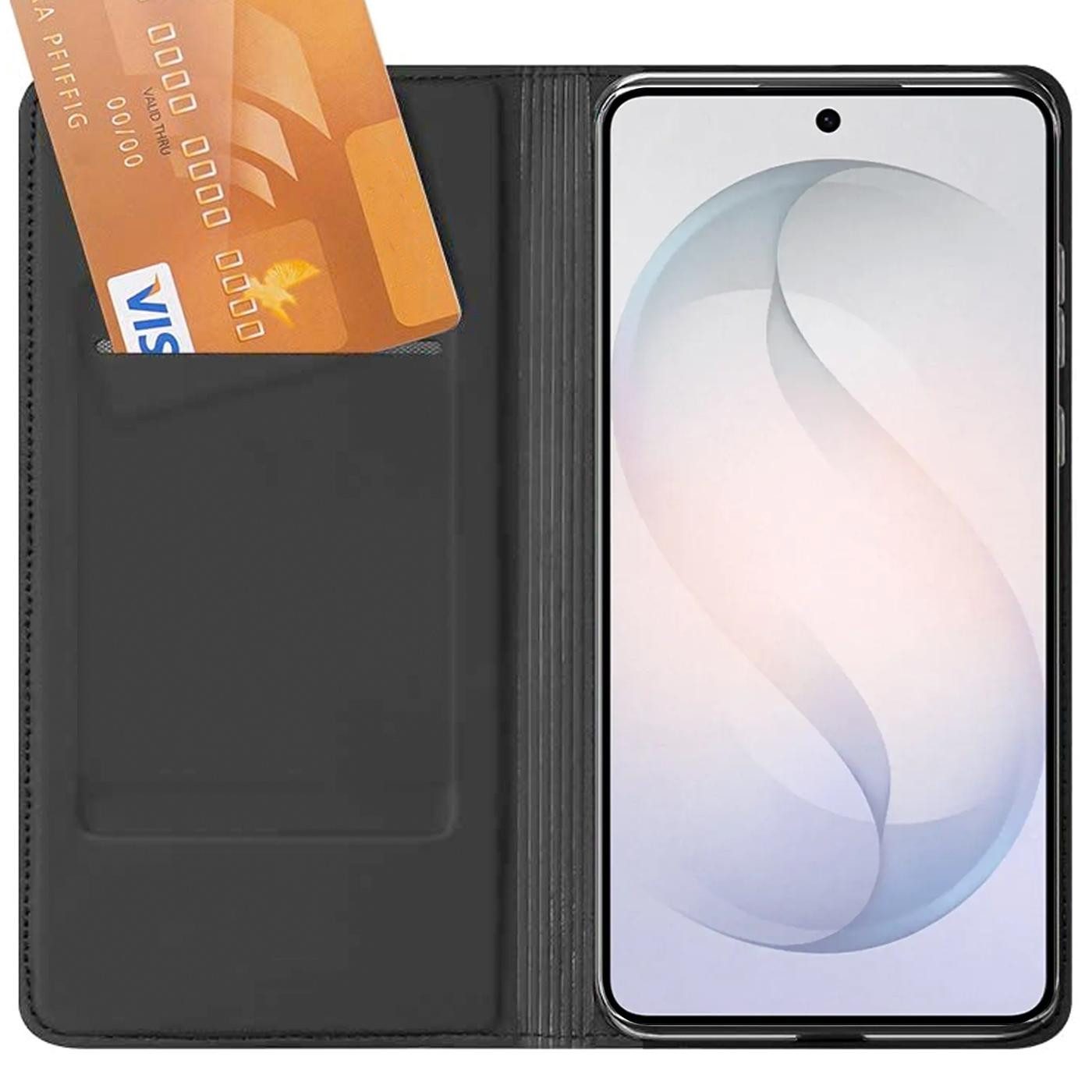 CoolGadget Handyhülle Klapptasche Wallet Kartenfach für Samsung Galaxy S26 Plus, Ultra Slim Flip Case Hülle Klapphülle Cover Schutzhülle – Bild 5 von 5