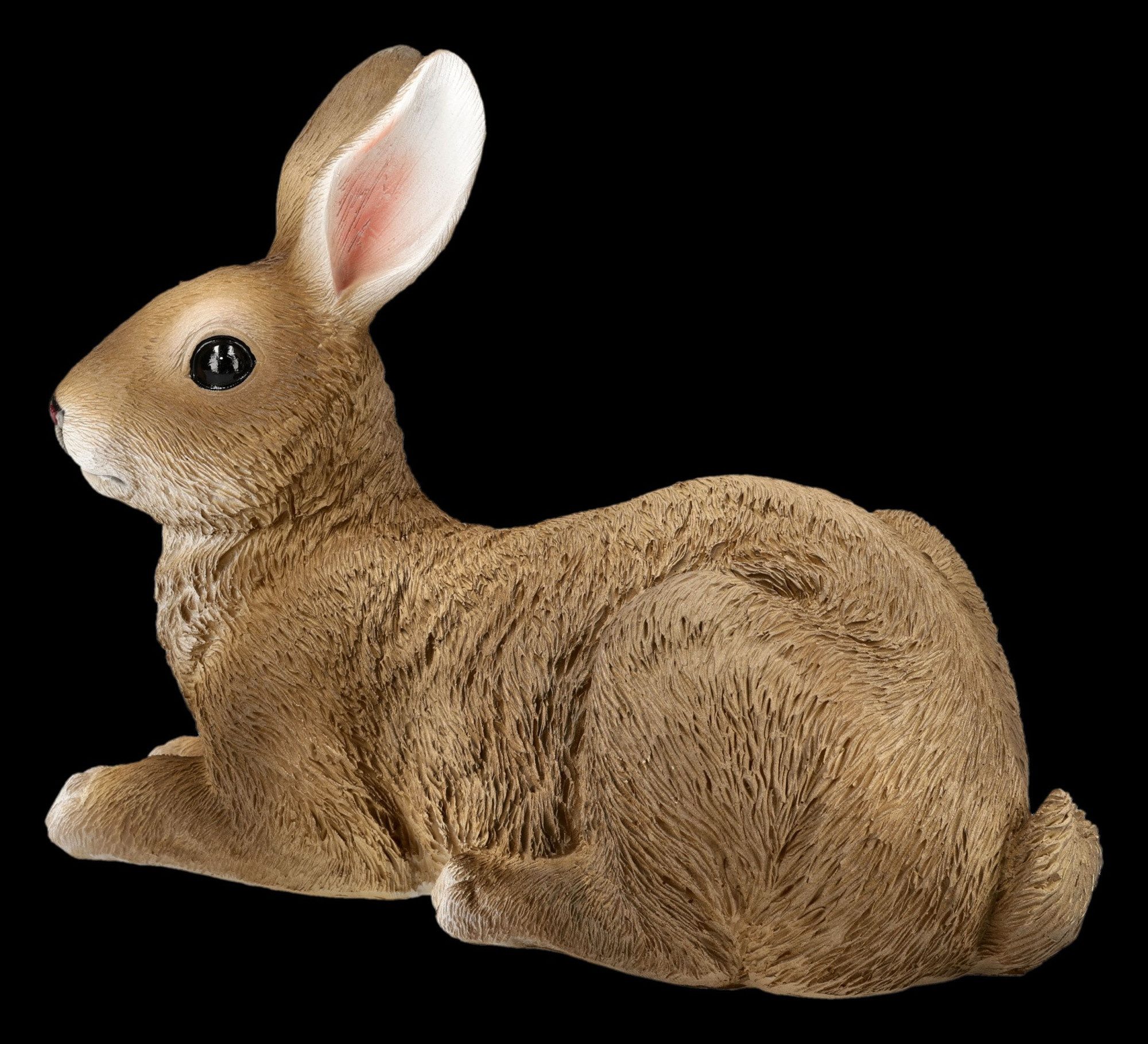 Figuren Shop GmbH Dekofigur Liegender Hase Figur – Frühlings Dekofigur Osterhase Statue 20 cm