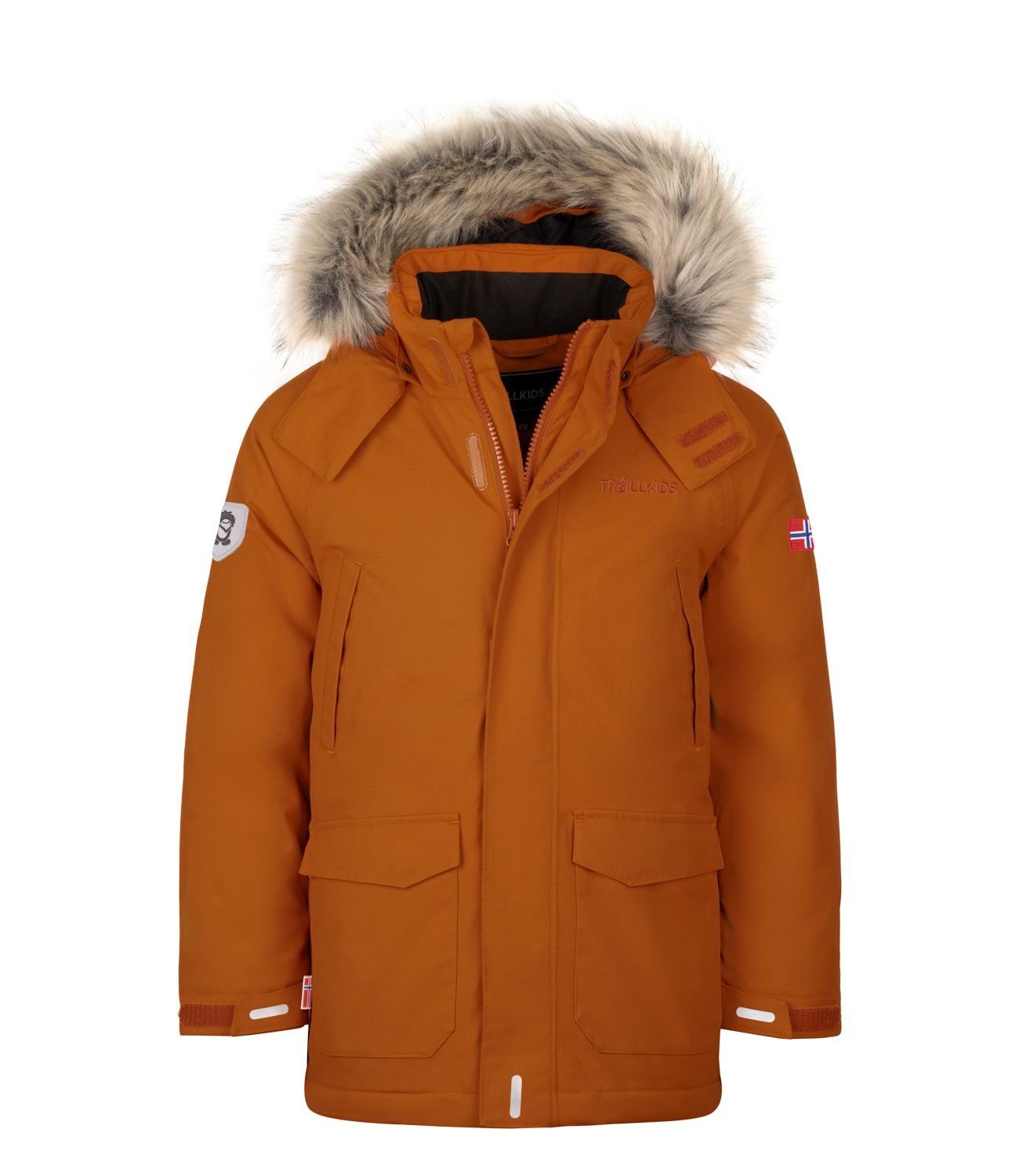 TROLLKIDS Winterjacke Spitsbergen Zimt