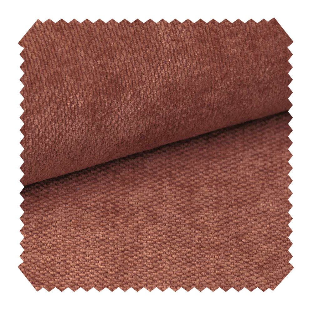 novely® Stoff RINGO - Kuscheliger Chenille-Polsterstoff - Möbelstoff mit Filzrücksei, Wasserdicht, Reißfest, Robust, Samtweich, Meterware, 1lfm