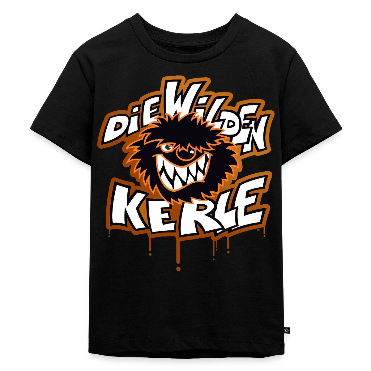 T-Shirt Die Wilden Kerle Logo Tropfen Graffiti Kinder Premium T-Shirt