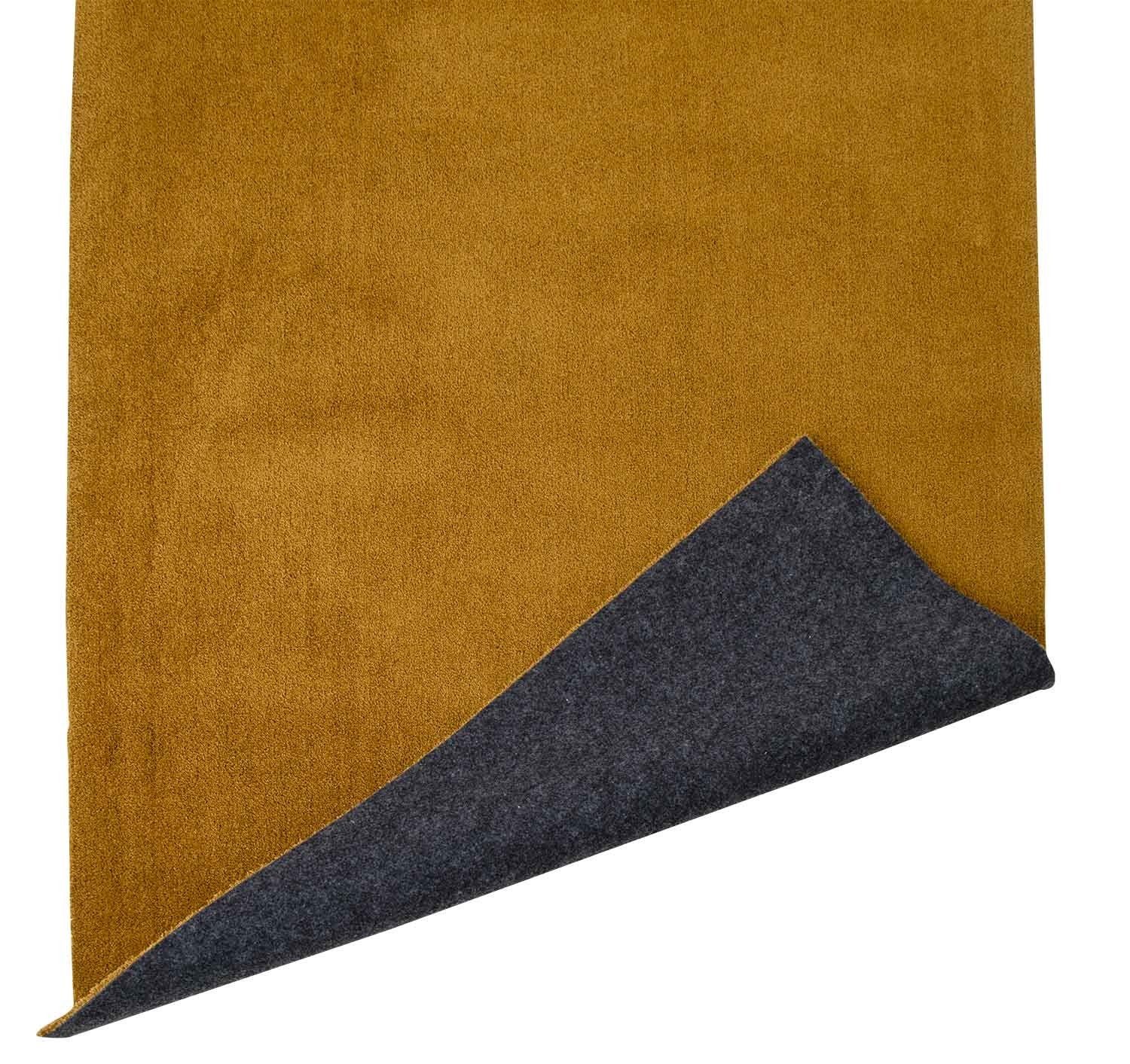 Goldfarben x rechteckig, Polyester, 150 Höhe: 11 Teppich 80 Balta Rugs, Senffarben, cm, COSY, mm FEEL