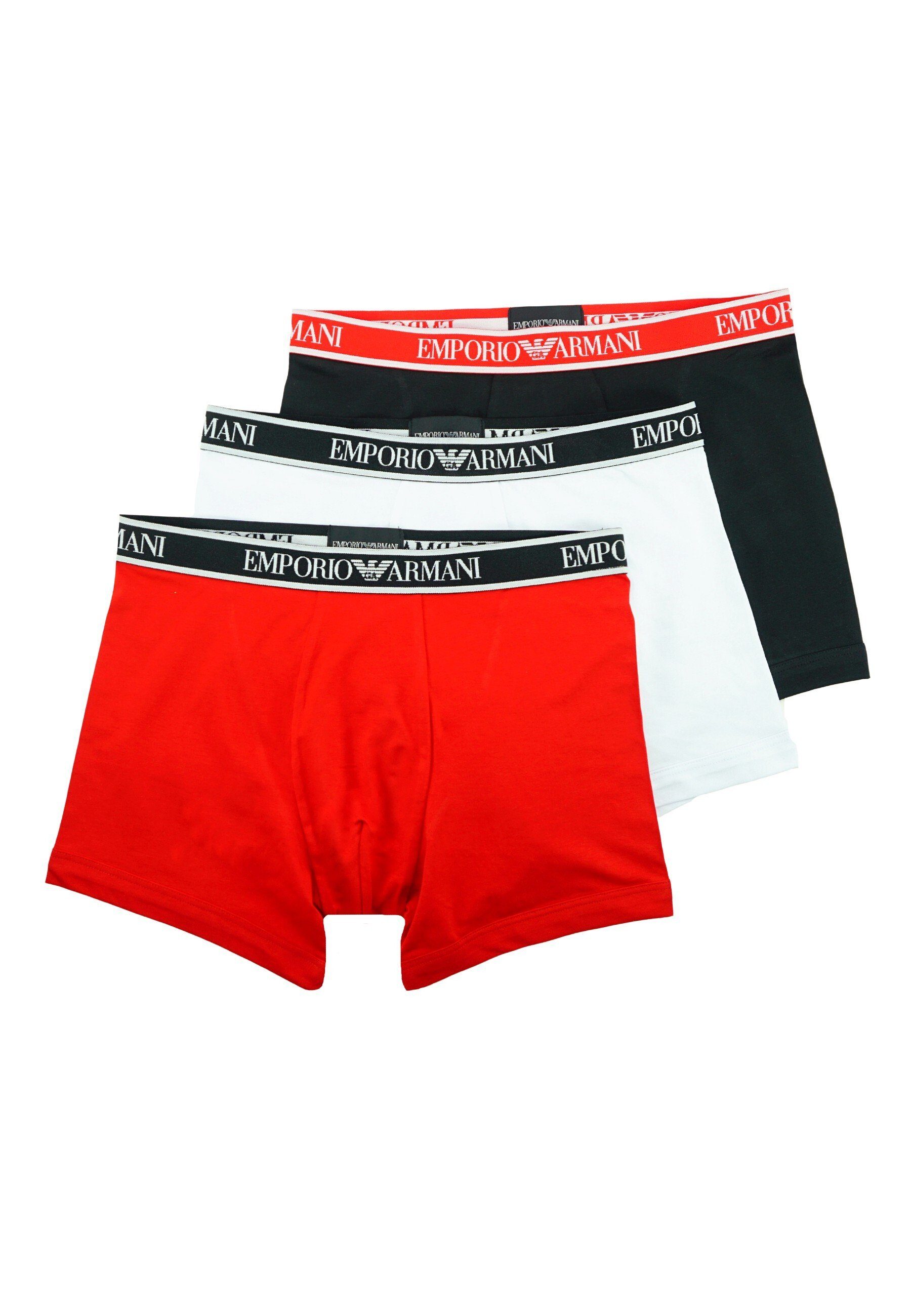 Boxer Knit 3 Armani Emporio Pack Shorts Boxershorts (3-St)