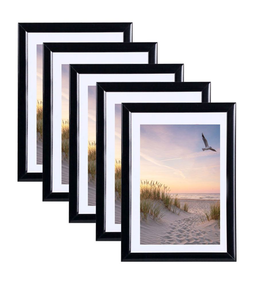 IDEAL TREND Bilderrahmen 3er 5er 10er Set Bilderrahmen Fotorahmen aus Kunst günstig online kaufen