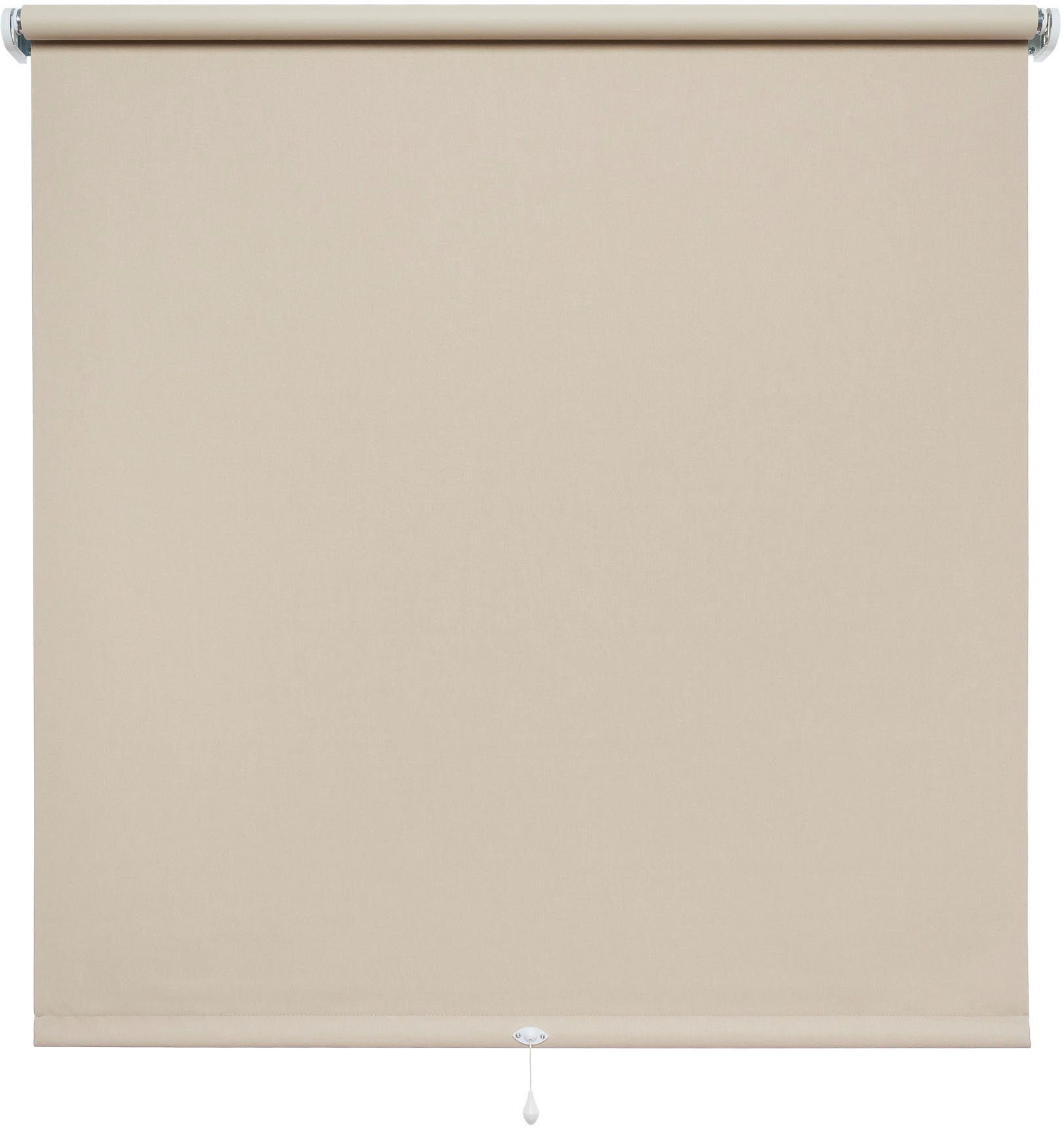 Springrollo Uni, Liedeco, verdunkelnd, freihängend, verschraubt, günstig online kaufen