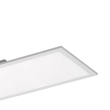 SellTec LED Deckenleuchte LED Panel FLAT 120x30cm, Angenehmes, blendfreies Licht durch weiße Kunststoffabeckung, 1xLED-Board/ 40 Watt, neutralweiß, Lichtfarbe tageslichtweiß, rechteckig, 4000 Lumen