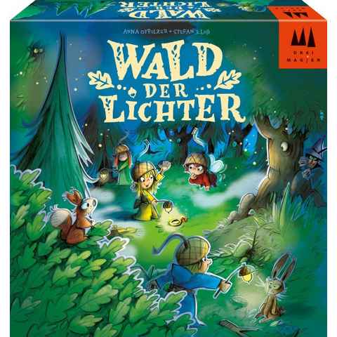 Drei Magier Spiele Spiel, Wald der Lichter, Made in Germany