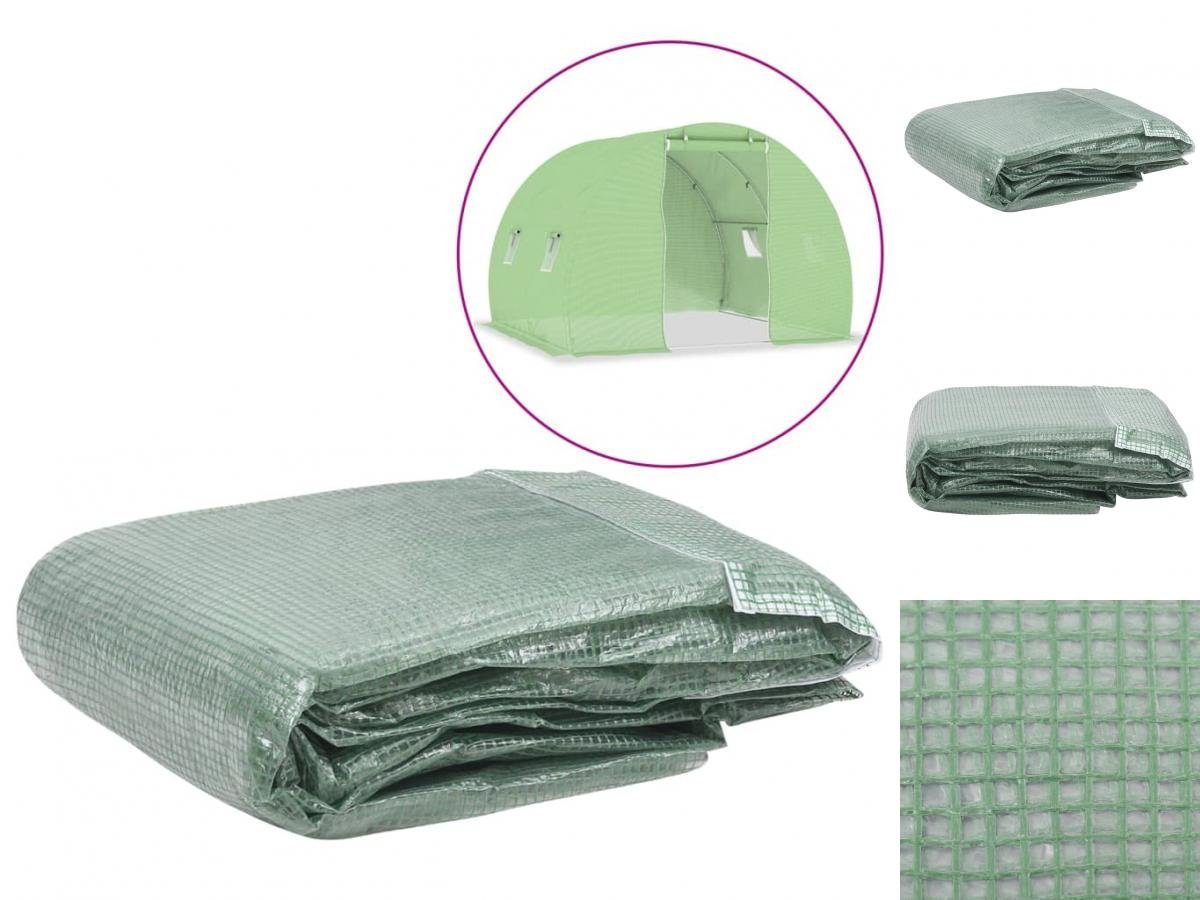 vidaXL Gewächshaus Gewächshaus Ersatz Folie Abdeckung 6 m² 200x300x200 cm Grün grün | Rabatt: 24%