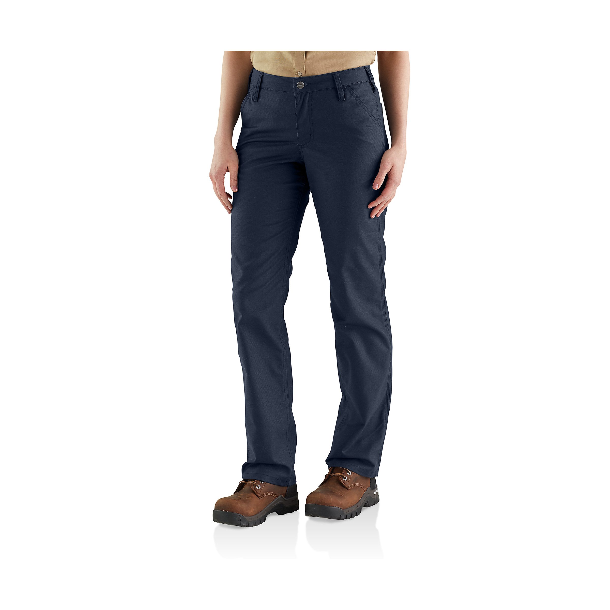 Carhartt Arbeitshose Rugged Pro Damen Hose Sitzt etwas unterhalb der Taille