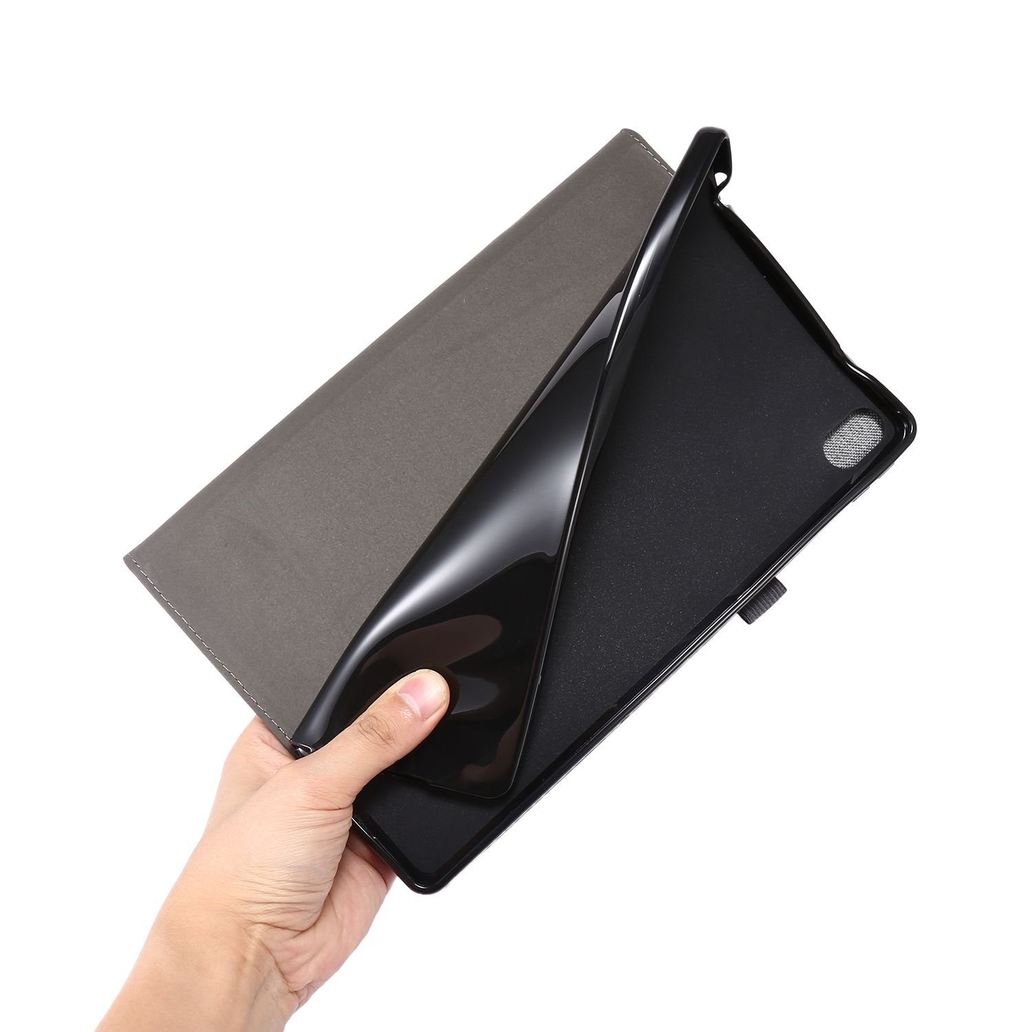 König Design Tablet-Hülle Lenovo Tab P11, Tablet-Hülle für Lenovo Tab P11 - Schutztasche Wallet Cover 360 Case Etuis - Rot