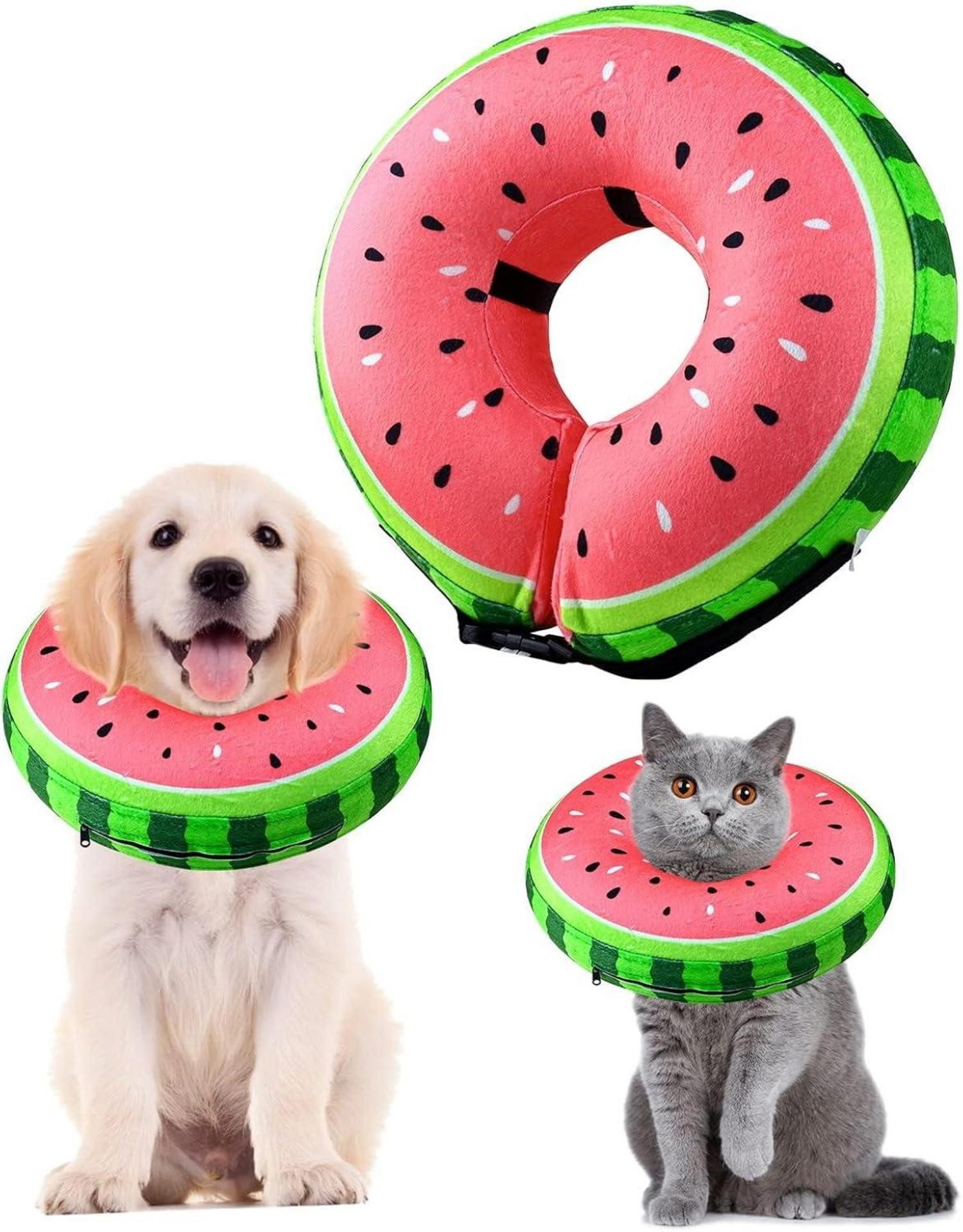 Schutzkragen Aufblasbare Halskrause Hund Katze Schutzkragen Verstellbar Leckschutz