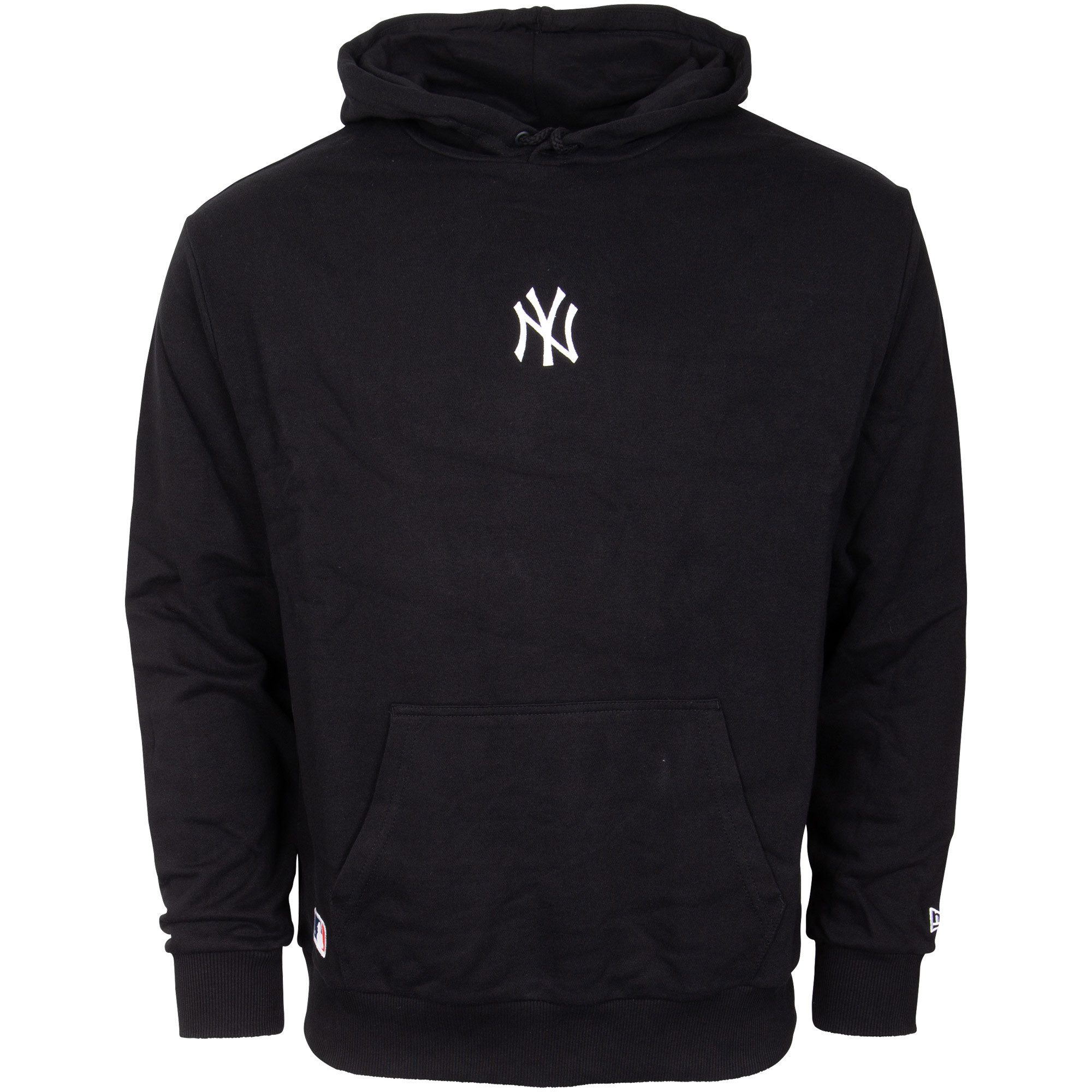 New York Yankees Kapuzenpullover New York Yankees Hoodie Oversized - schwarz