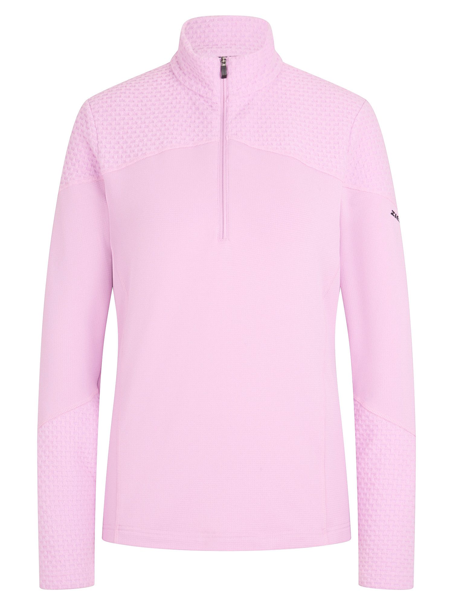 Ziener Sweatshirt JADORA-Z DAMEN warm, elastisch, halber Front-Reißverschluss