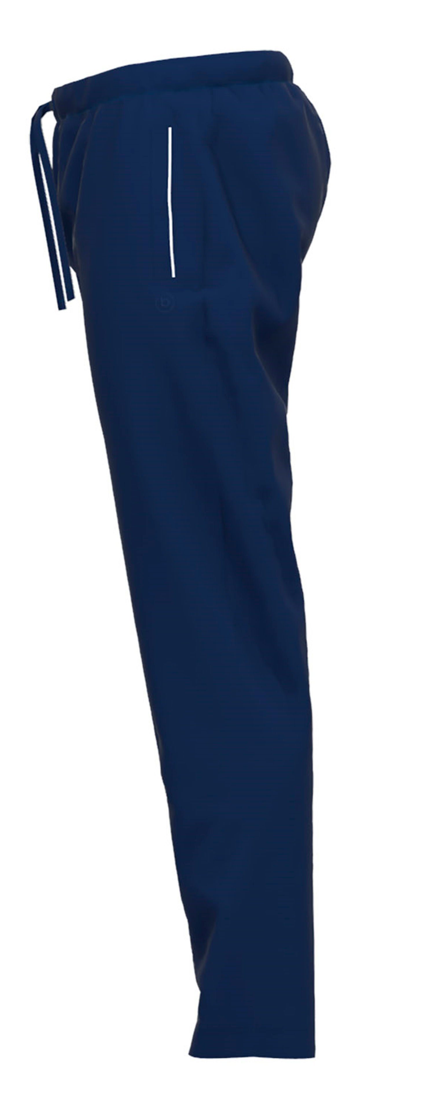 Freizeithose Homewear bugatti (1-tlg) blau AirSeries Herren Jogginghose
