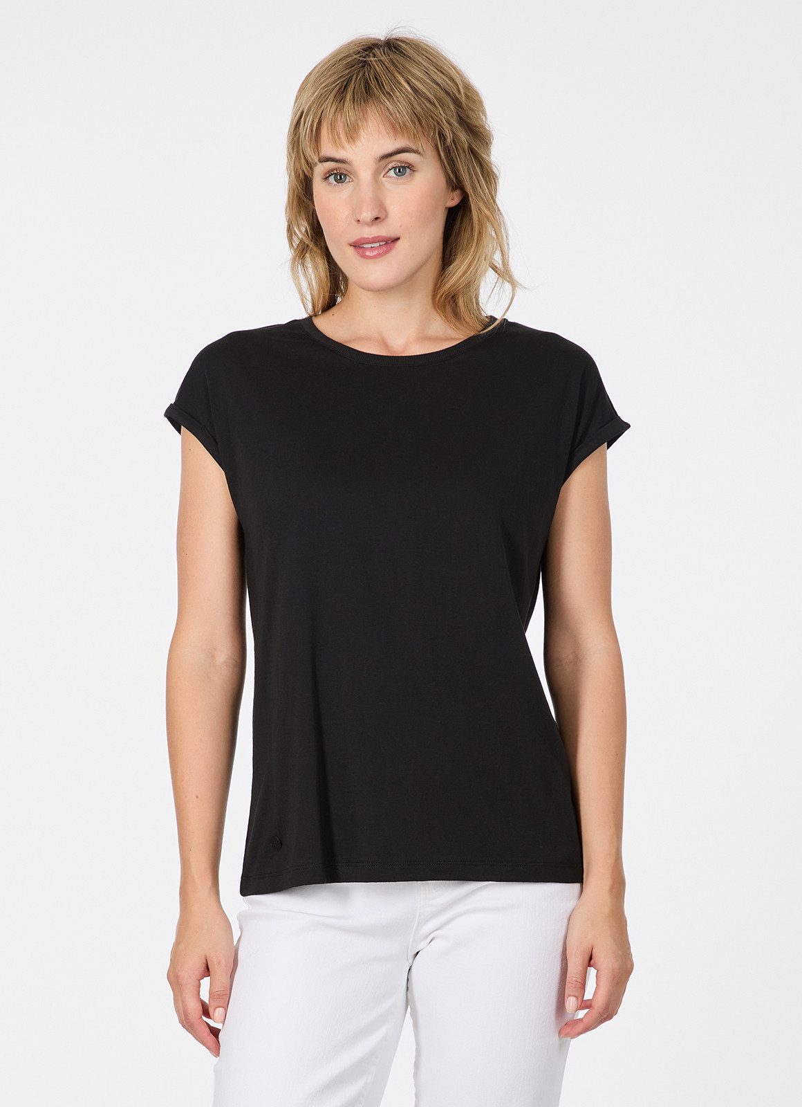 Ragwear Kurzarmshirt DIONA Bestseller aus fließender Baumwoll-Modal-Mischung