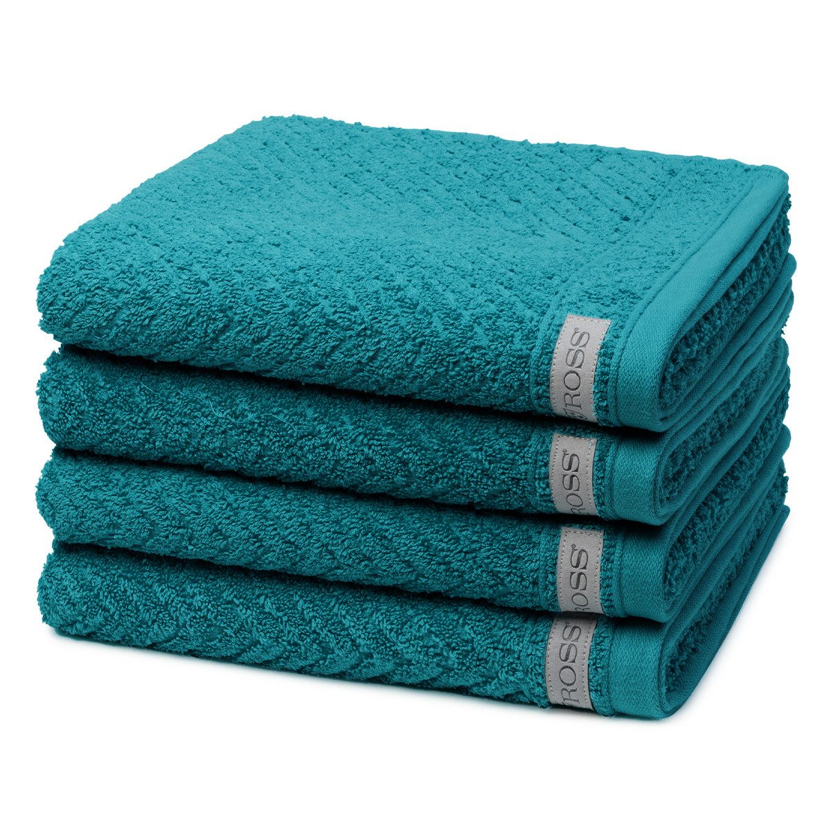 ROSS Handtuch Set Smart, Frottee (Spar-Set, 4-St), 4 X Handtuch im Set - Baumwolle - Saugstark