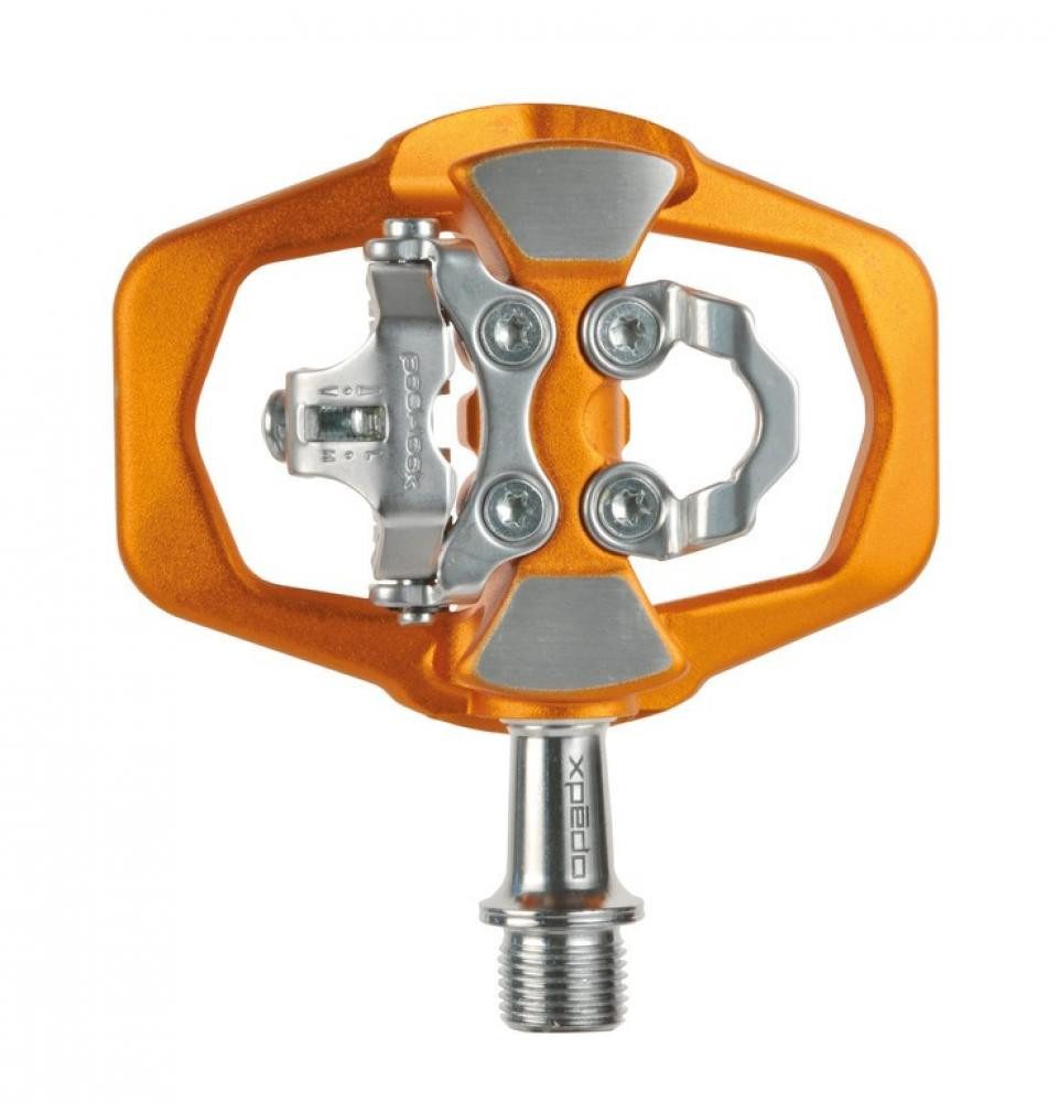 Xpedo Klickpedale Xpedo Pedal TRAVERSE Duo orange 9/16 Zoll XCF12AC
