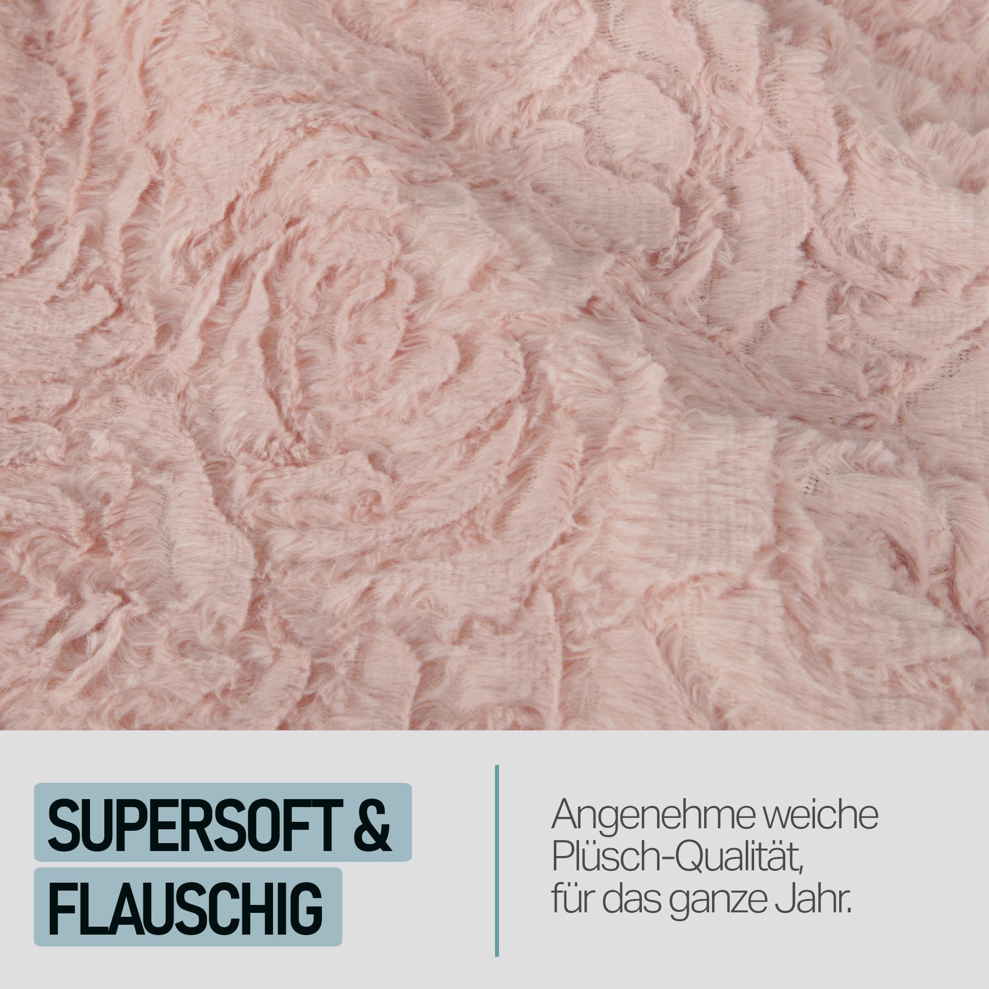 Wohndecke Flanelldecke Sherpaleece, Bestlivings, Kuscheldecke mit Kapuze 130 x 180 cm, TV-Decke, Flauschdecke