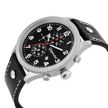 Gigandet Chronograph Red Baron V, Mineralglas, Chronograph, Datumsanzeige