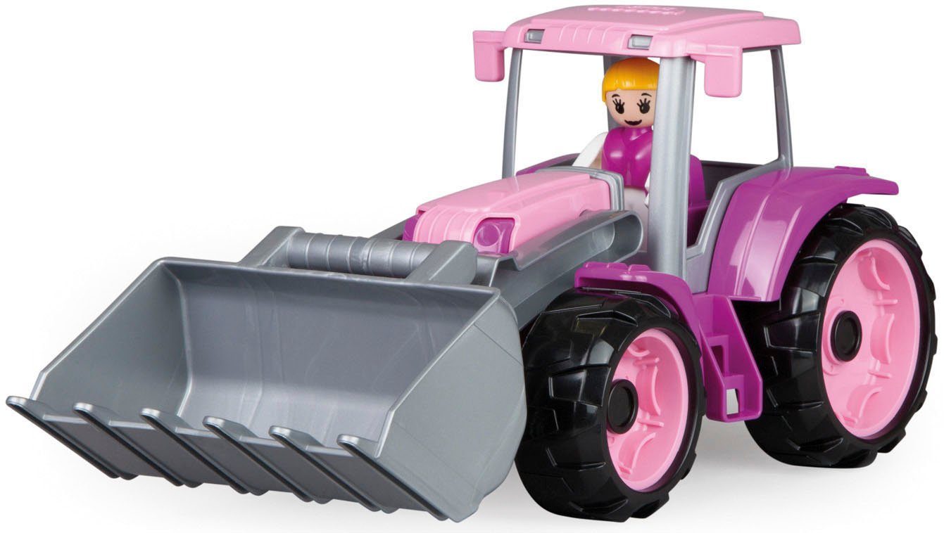 Lena® Spielzeug-Traktor TRUXX, rosa, inklusive Spielfigur, Made in Europe