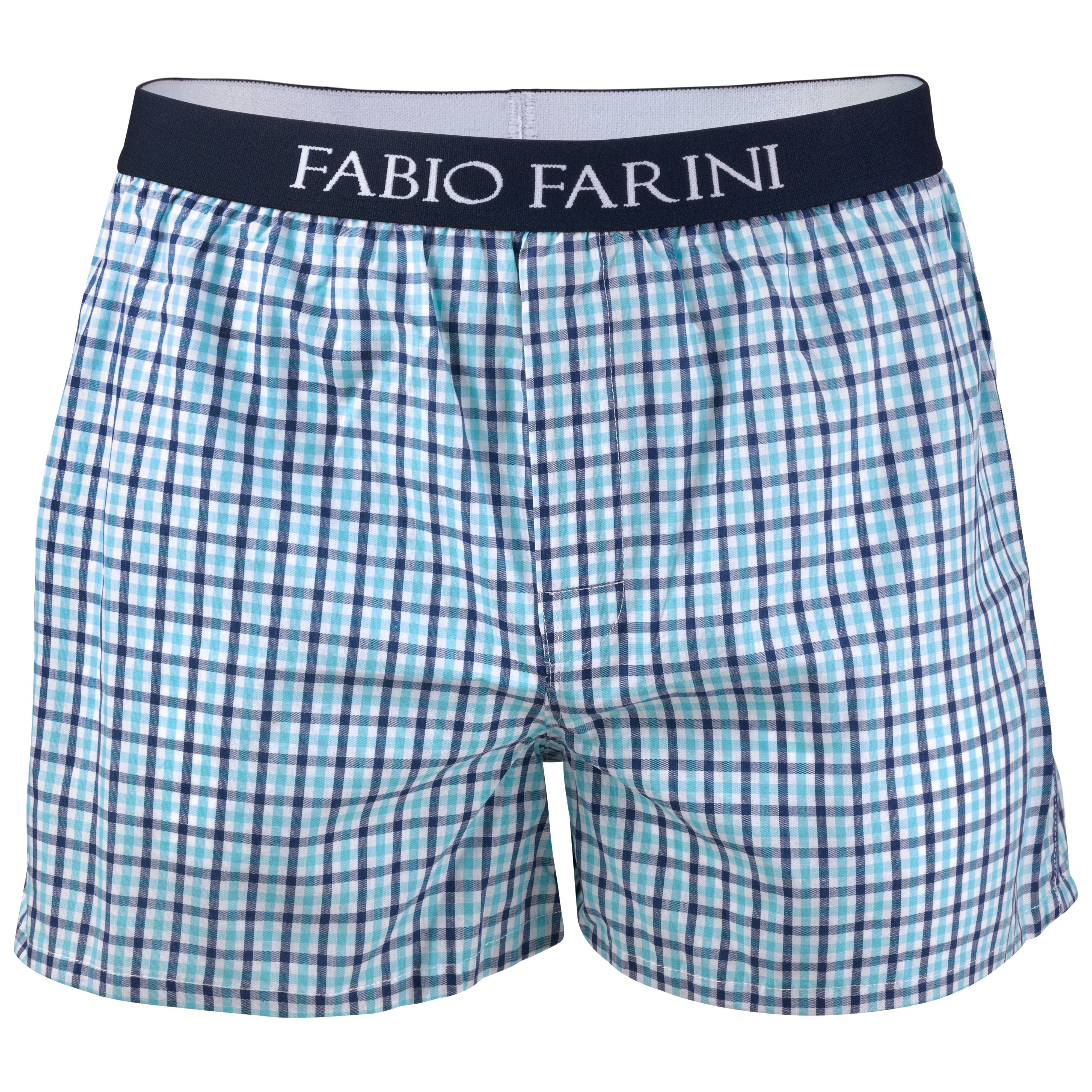 Fabio Farini Webboxer Herren Unterhosen - Männer Boxershorts (4-St) bequeme günstig online kaufen