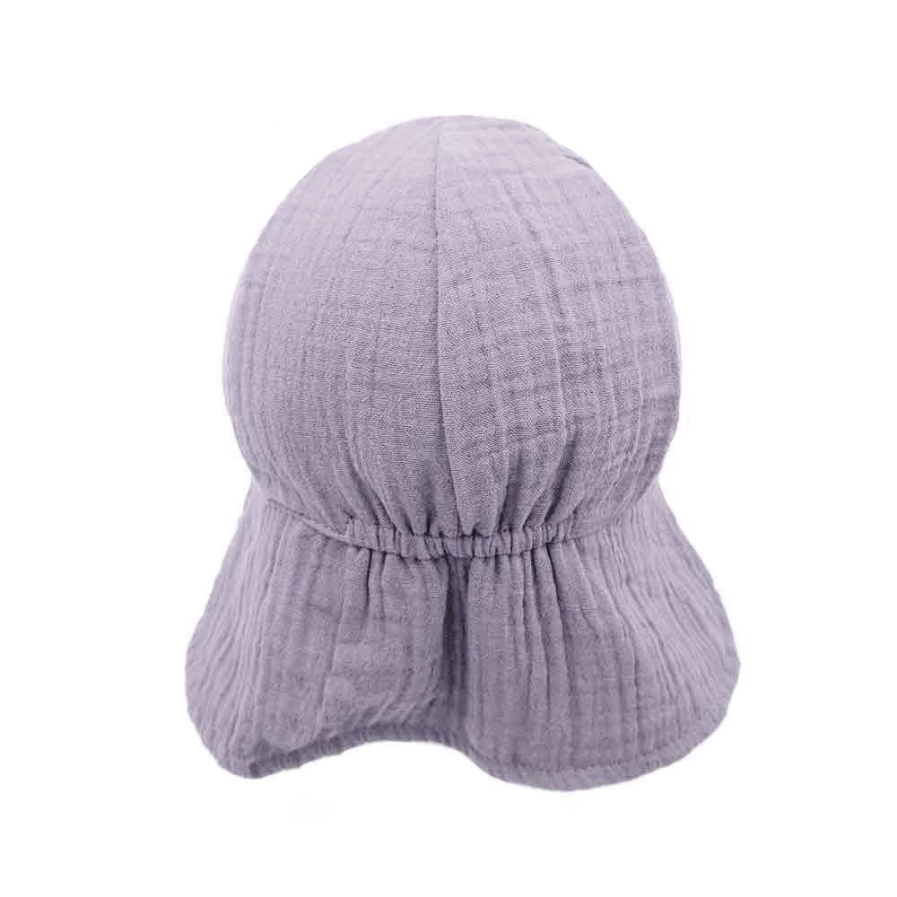 MAXIMO Schirmmütze Musselin, Nackenschutz, Bindeband, Unisex, UV-Schutz