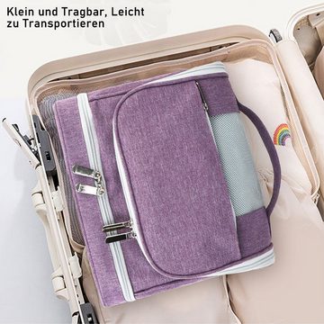 zggzerg Kulturbeutel Groß Waschtasche,Camping Kosmetiktasche zum Aufhängen für Damen Herren