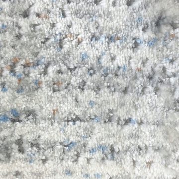 Teppich Wohnzimmer Teppich – quadratisches Muster – in grau, Carpetia, rechteckig, Höhe: 12 mm