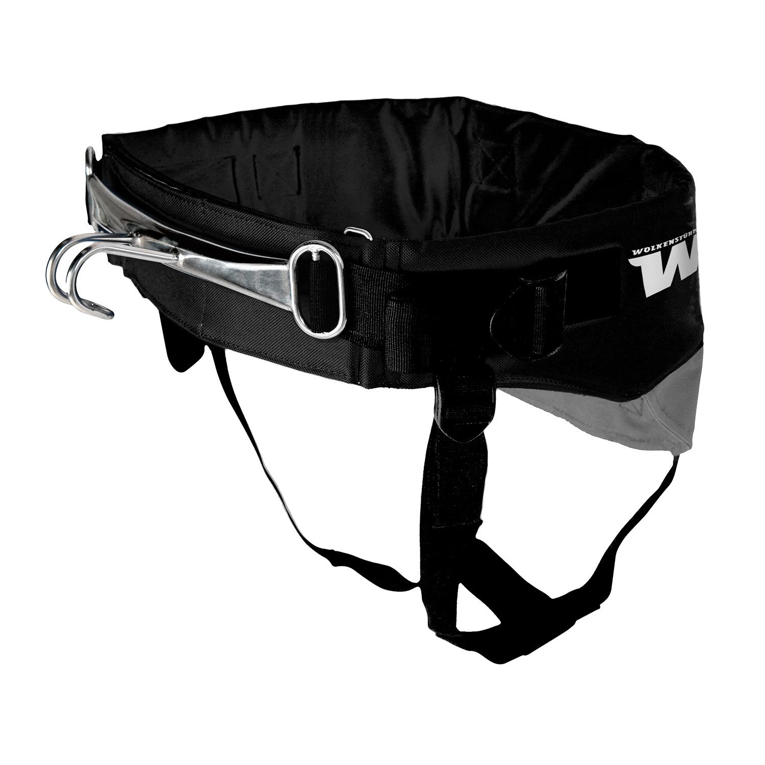Wolkenstürmer Kite Trapez mit Haken für Lenkdrachen und Kites, (Landkite Trapezgurt mit Edelstahlhaken für Lenkmatten, 1-tlg), Unisex Kite Harness für Trainerkite Quadbar Powerkite Land