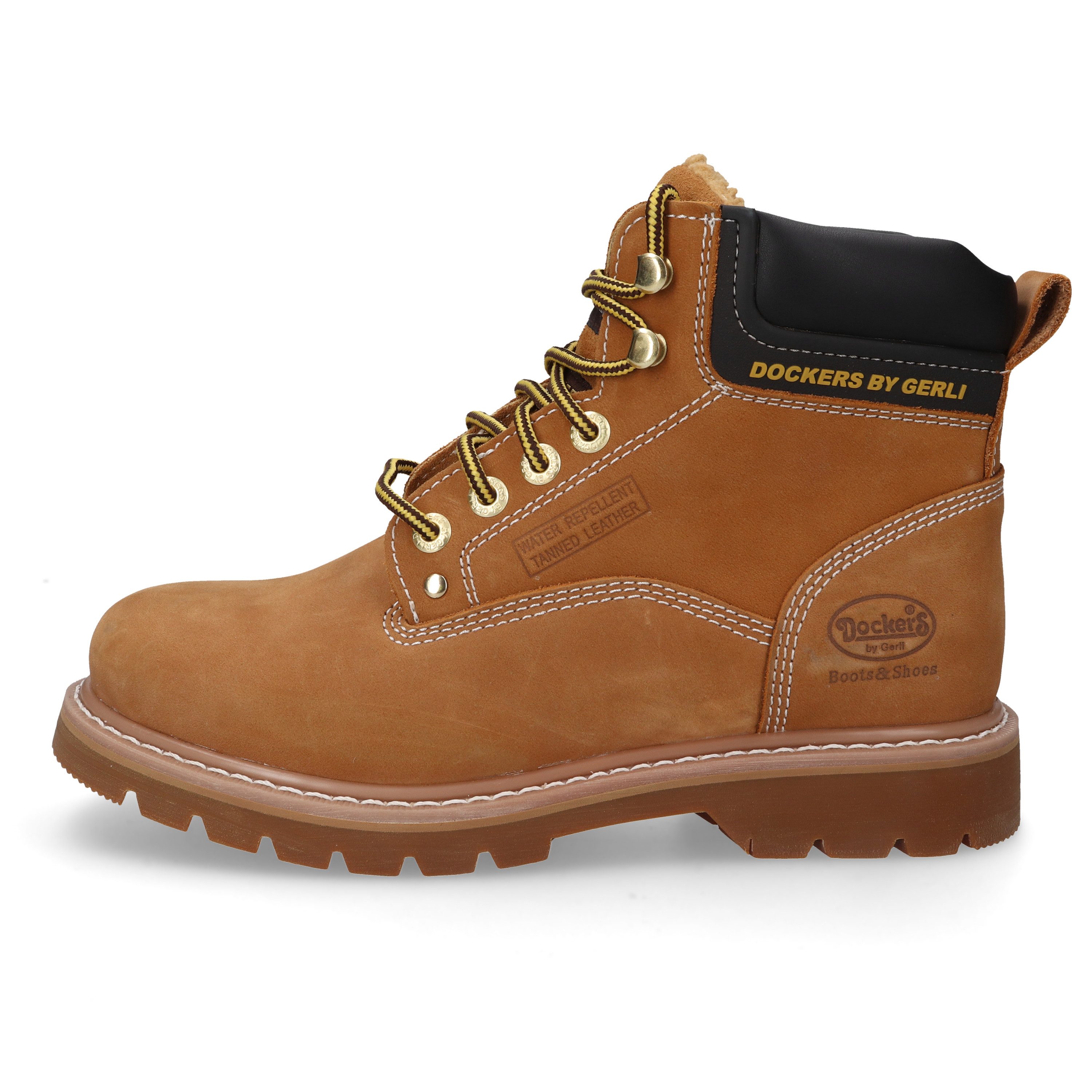 Dockers by Gerli Schnürboots Winterboots, Workerboots mit Profilsohle