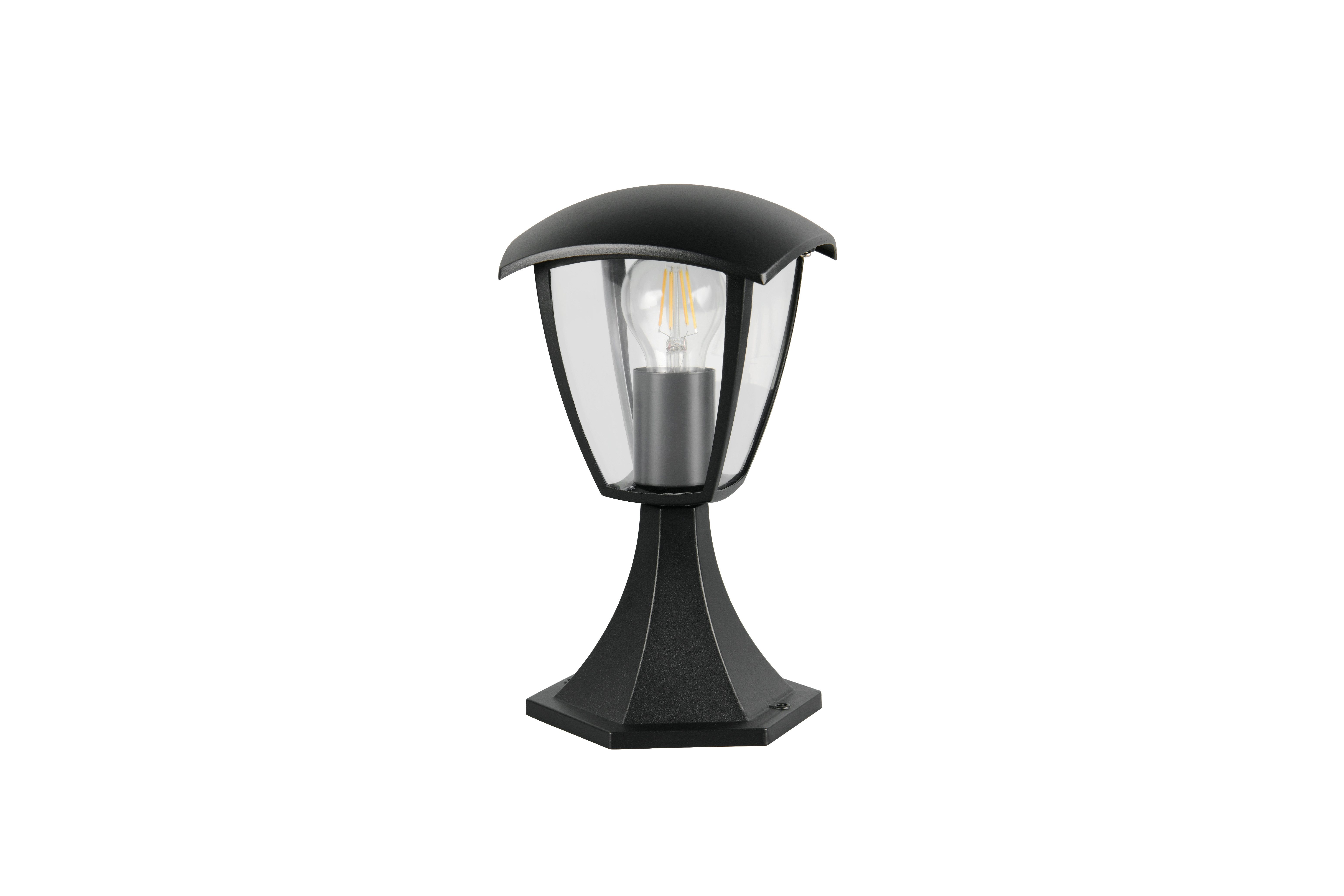 lightling Außen-Stehlampe Vera, ohne Leuchtmittel, 30 cm, hochwertiges Druckguss-Aluminium, IP44 Schutz
