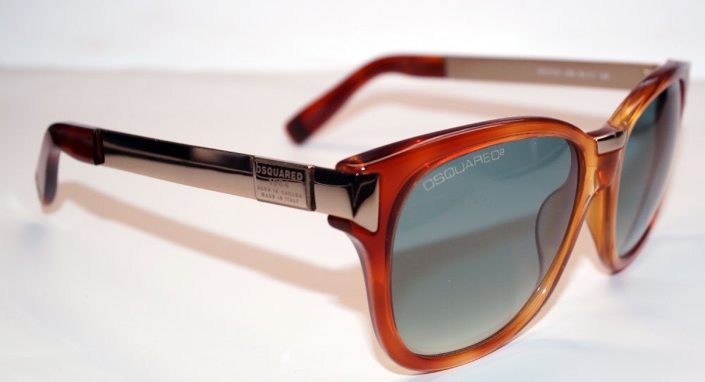 Lunettes De Soleil Dsquared2 DQ5053 – Monture Violette, Style Rétro-moderne, Qualité Italienne, Pour Femme